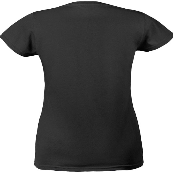 Camiseta Talla Grande Pico Mujer Trasero